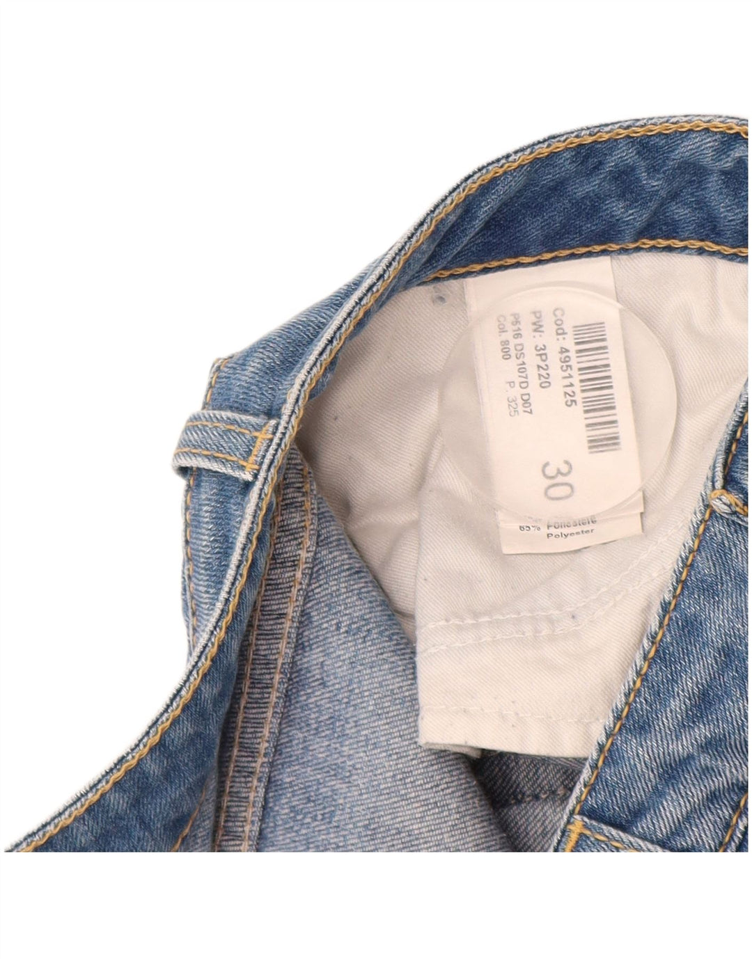 Jeans Slim Donna DONDUP W30 L32 Blu Cotone