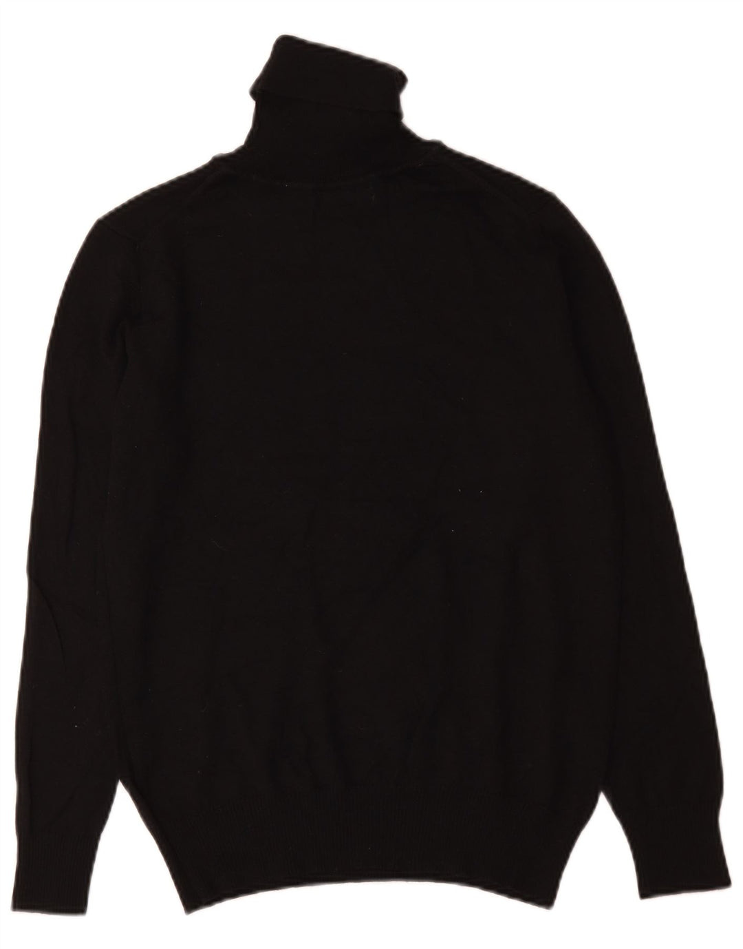 Maglione maglione collo alto da uomo Zara in acrilico nero medio