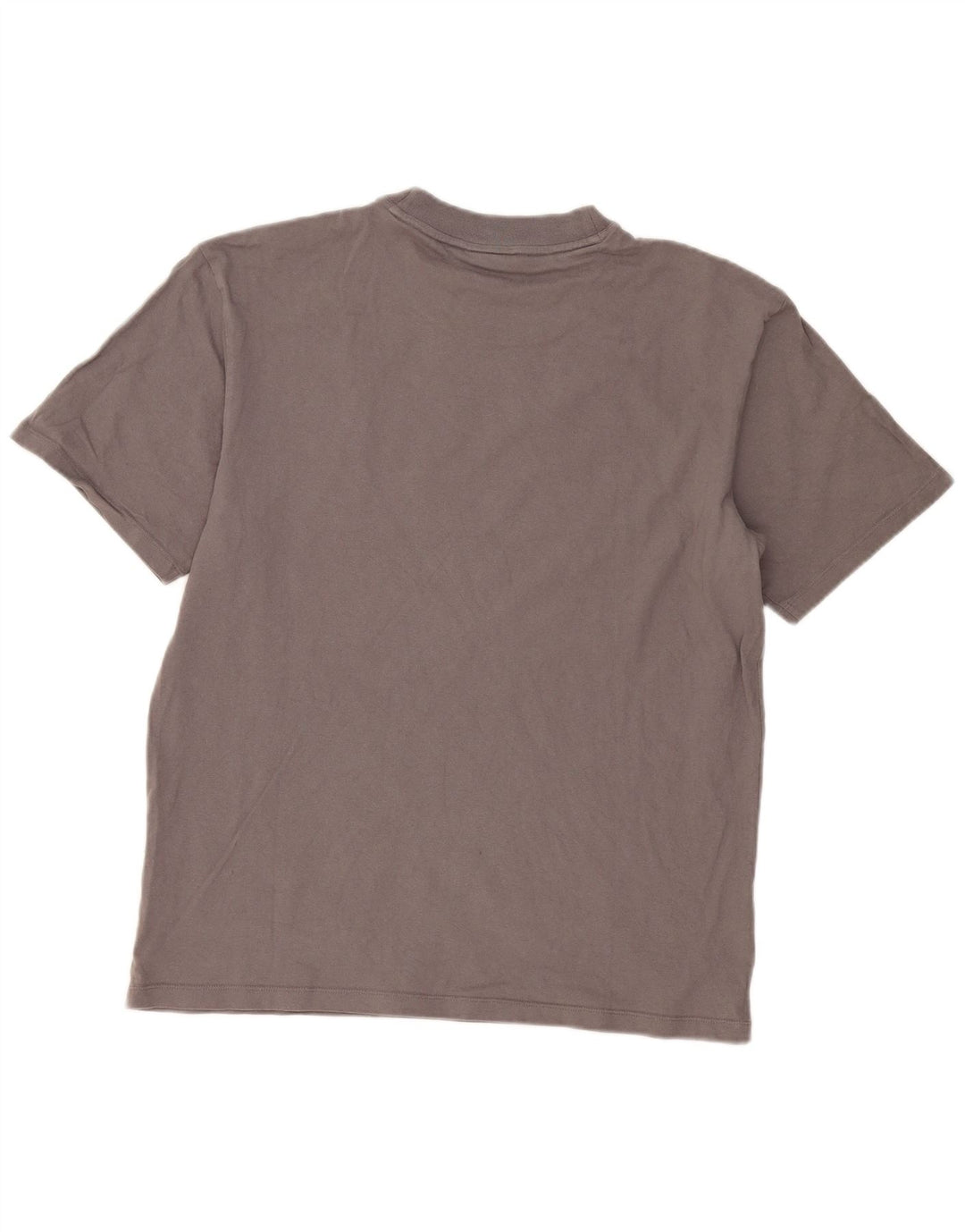 T-shirt da uomo Hugo Boss Top grande in cotone grigio