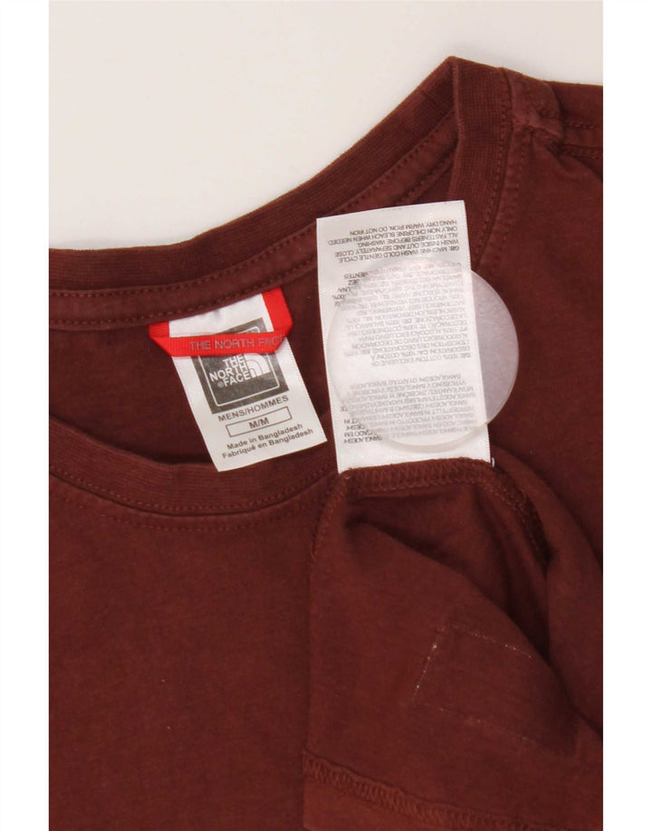 T-shirt grafica da uomo The North Face Top in cotone marrone medio