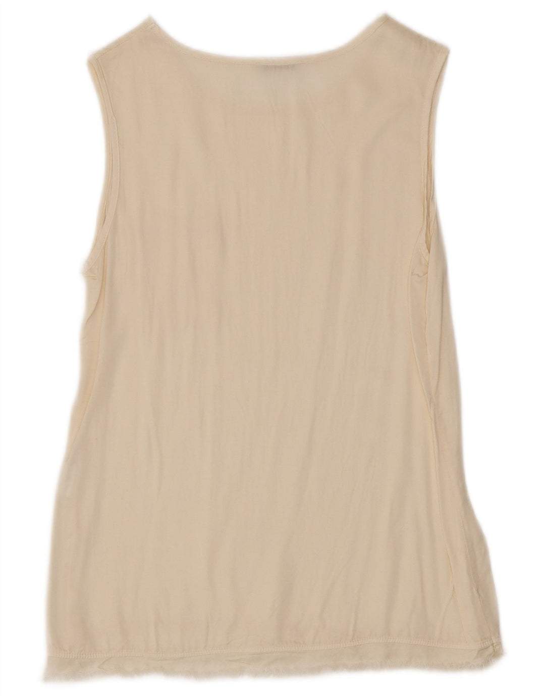 Canotta da donna Motel UK 10 piccola in viscosa beige