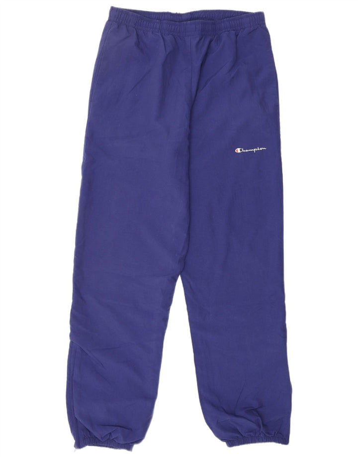 CHAMPION Pantaloni da tuta da uomo Joggers Large in nylon blu navy