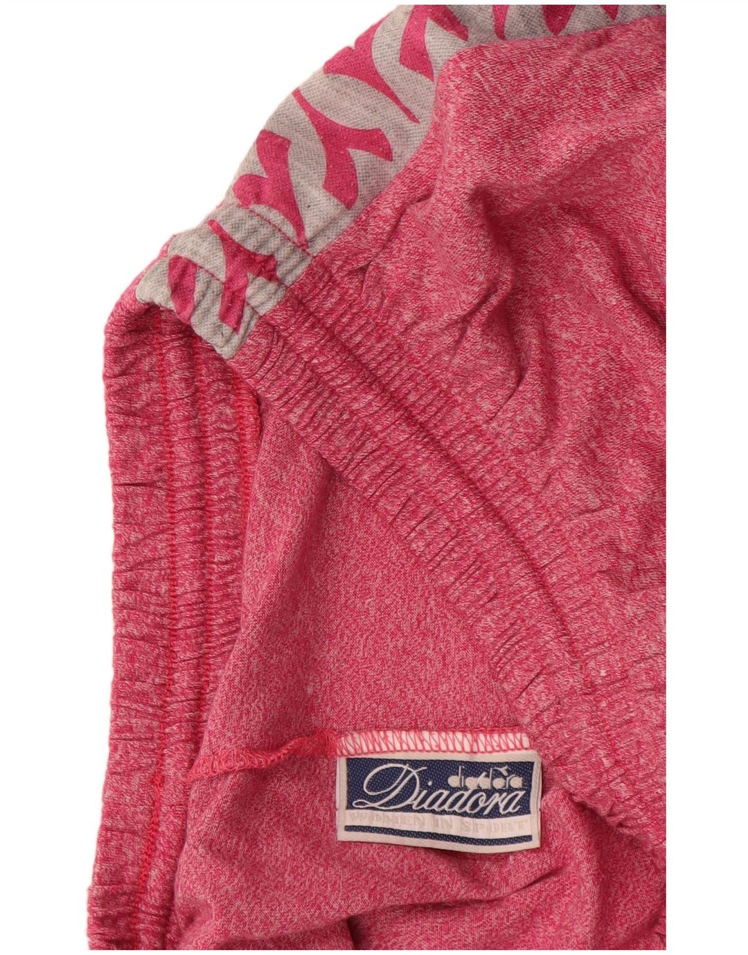 DIADORA Set da 2 pezzi con grafica oversize da donna UK 10 piccolo rosso cotone