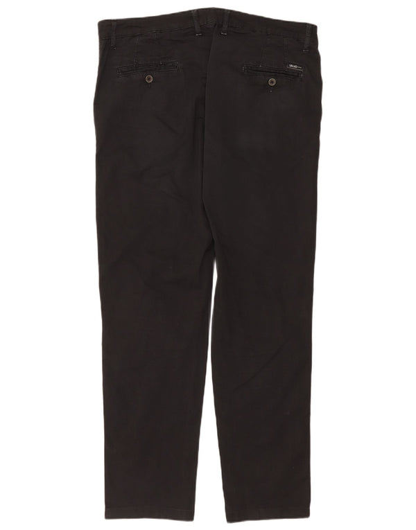 Pantaloni Chino Slim Uomo Liu Jo IT 54 2XL W42 L29 Cotone Nero