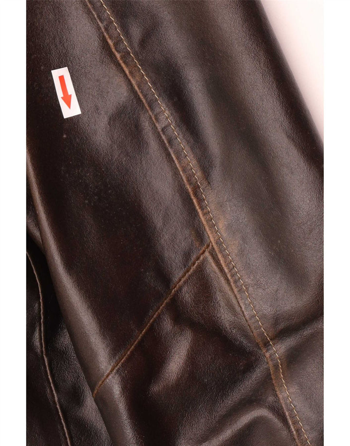 Giacca in pelle da uomo J.J.Scott IT 48 Marrone medio