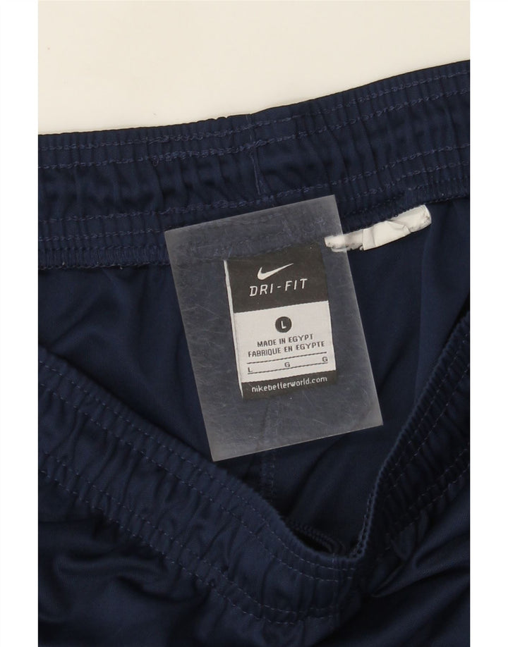 Pantaloncini sportivi Nike Dri Fit da uomo grandi blu navy