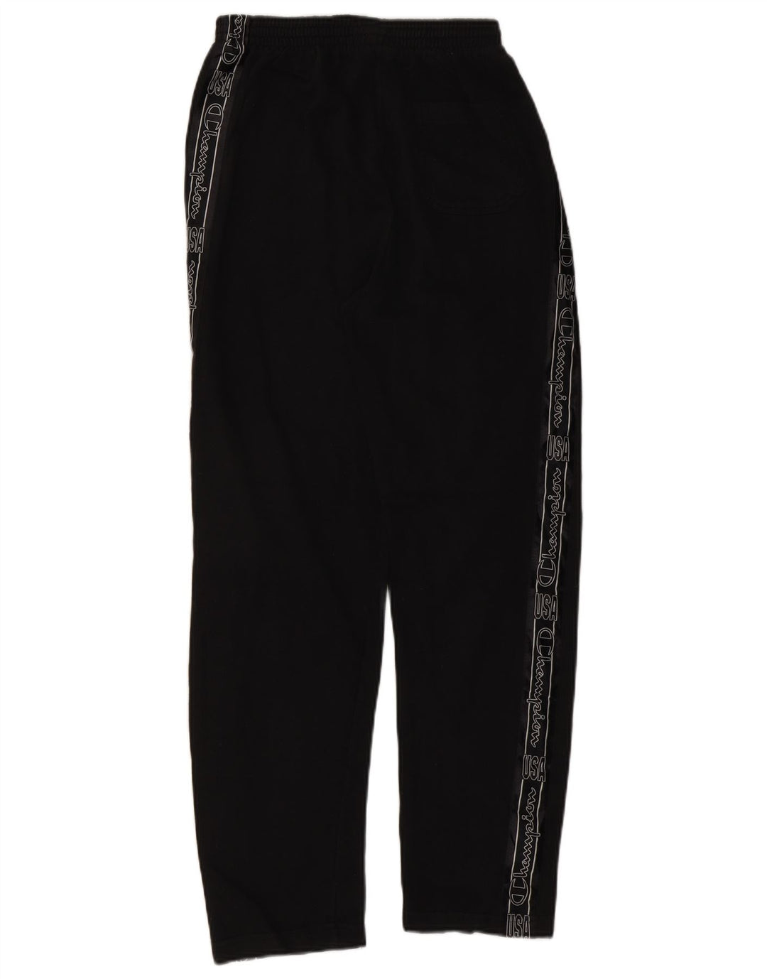 Pantaloni da tuta con grafica da uomo CHAMPION piccoli neri