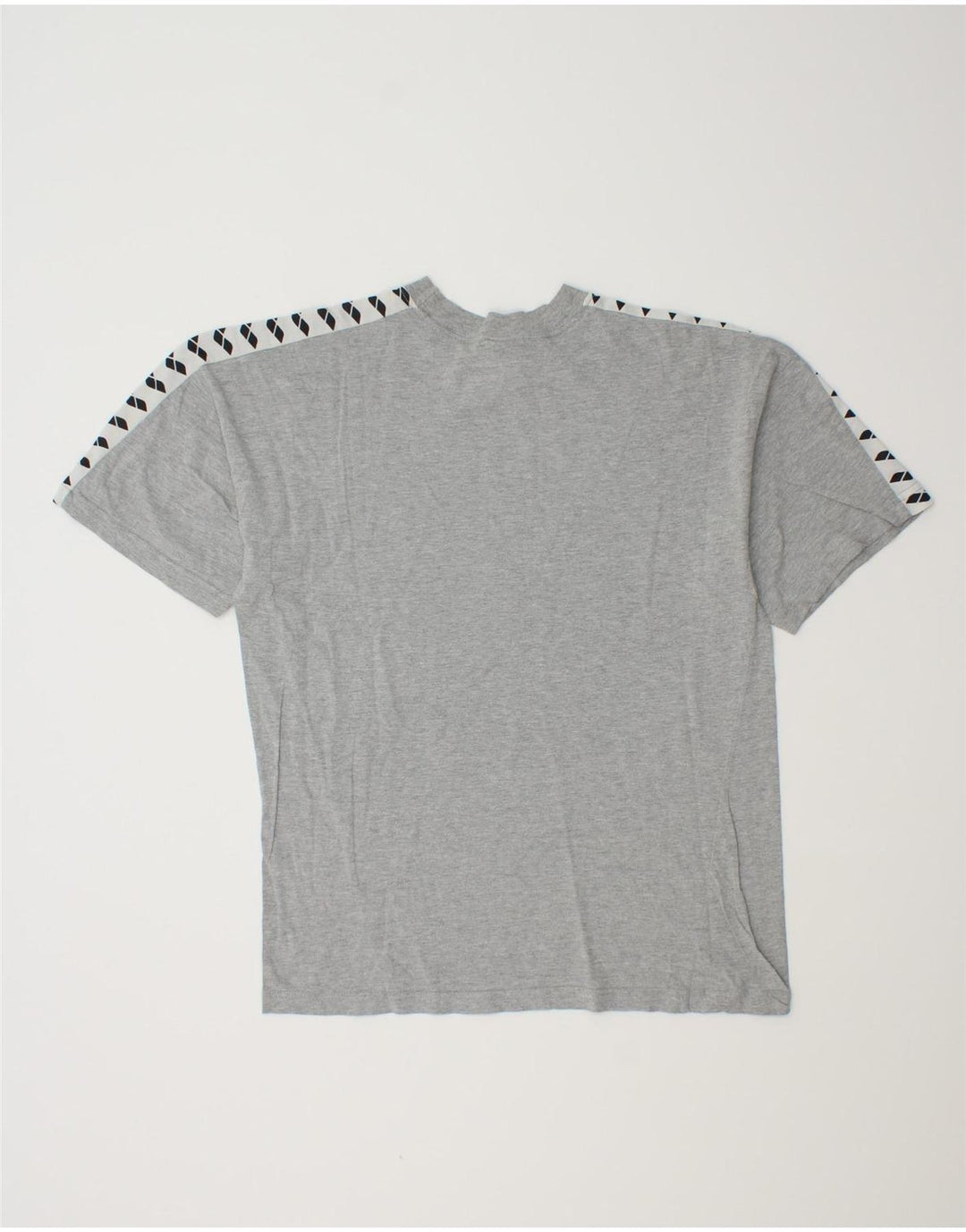 ARENA T-shirt grafica da uomo Top grigio medio color block