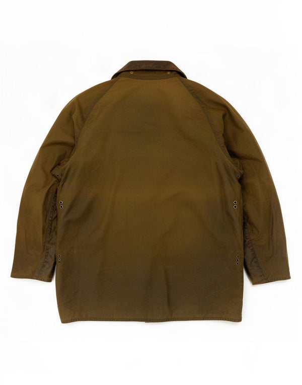 Barbour Giacca da uomo in cotone cerato Beaufort UK 42 Large Khaki