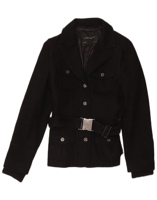 Giacca utility da donna Zara UK 10 Small poliestere nero