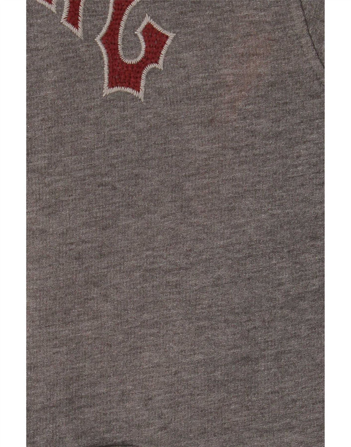 Maglione con cappuccio e zip grafica per ragazzi Billabong 15-16 anni in poliestere grigio