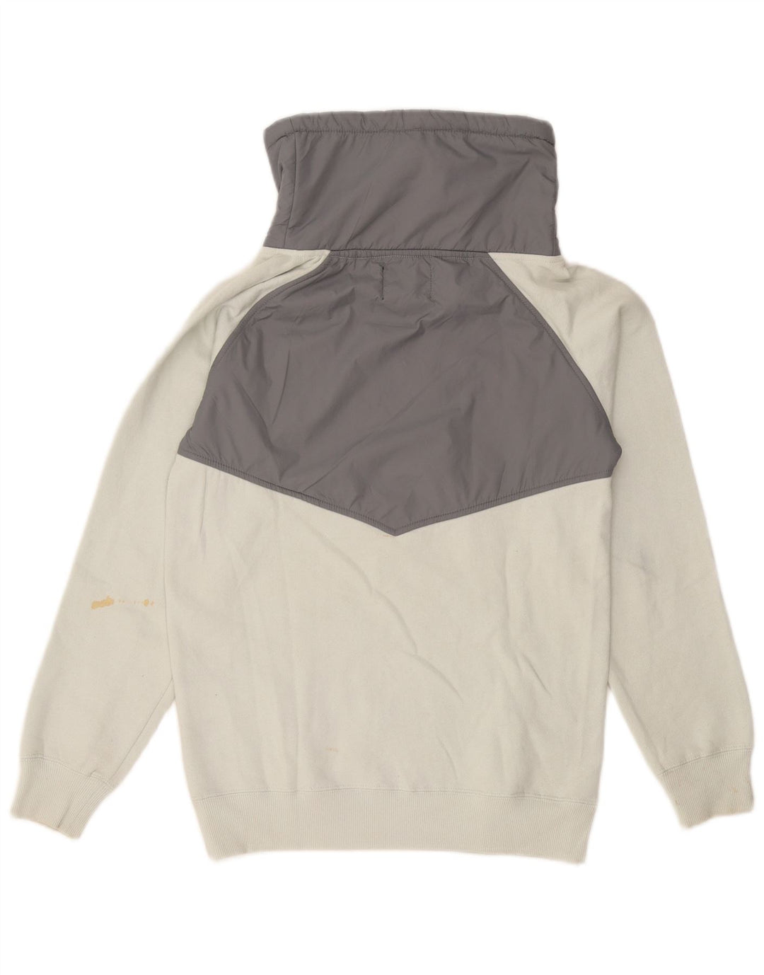Felpa da donna VANS maglione UK 10 Small White Colourblock in cotone
