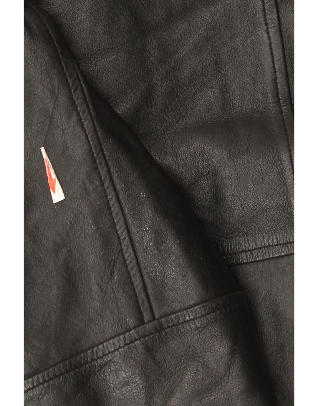 Giacca in pelle da uomo Marks & Spencer UK 38 Pelle nera media