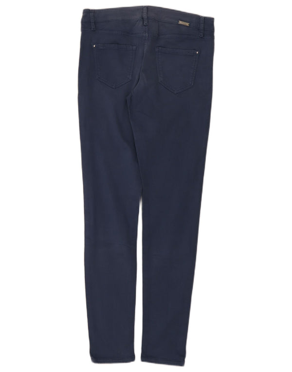 Pantaloni casual skinny da donna Massimo Dutti EU 38 Small W28 L29 Blu navy