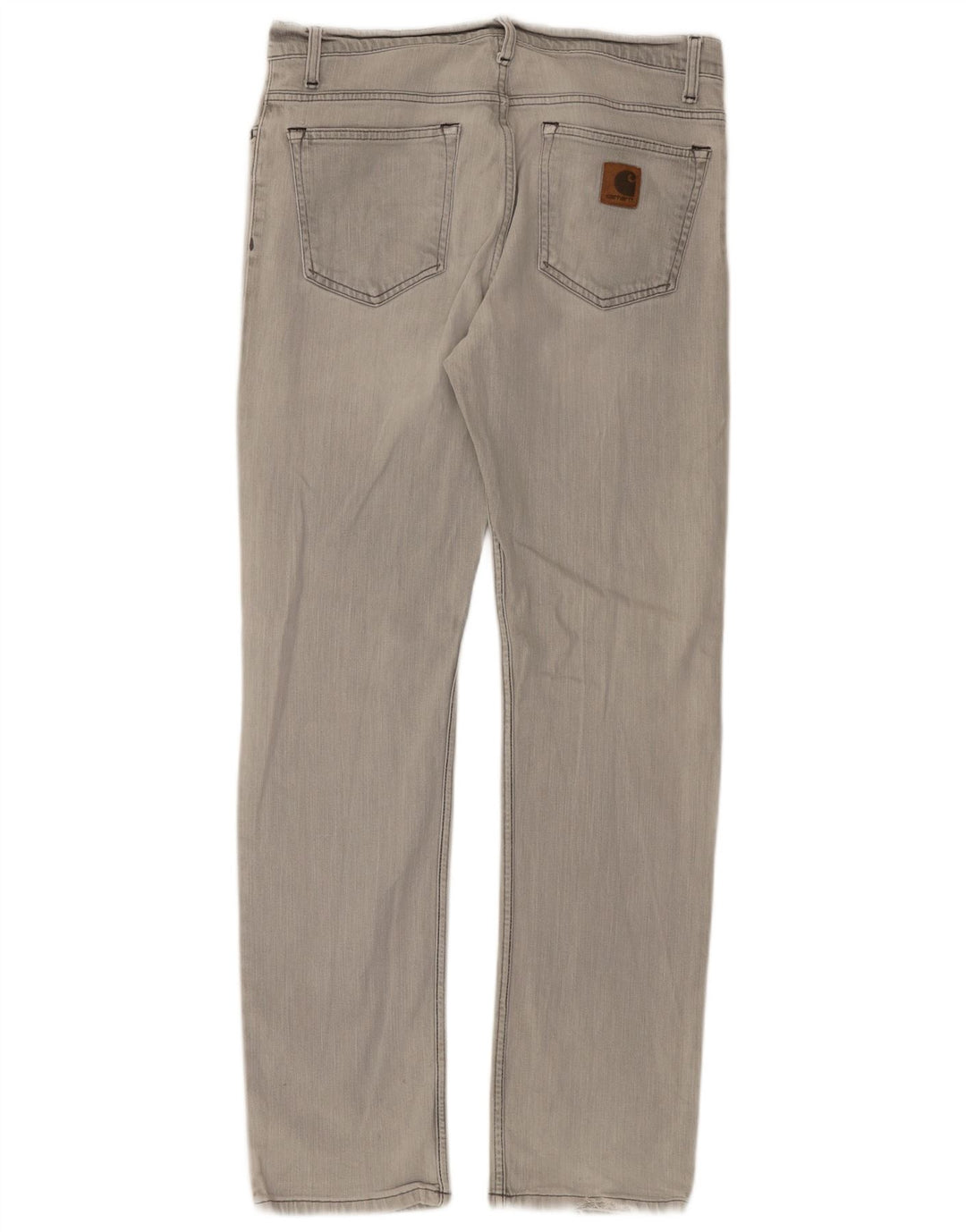 Jeans dritti da uomo Carhartt W34 L34 cotone grigio