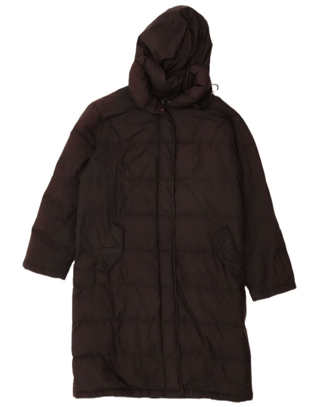 CIESSE PIUMINI Piumino Donna con Cappuccio IT 42 Medio Nero Poliestere