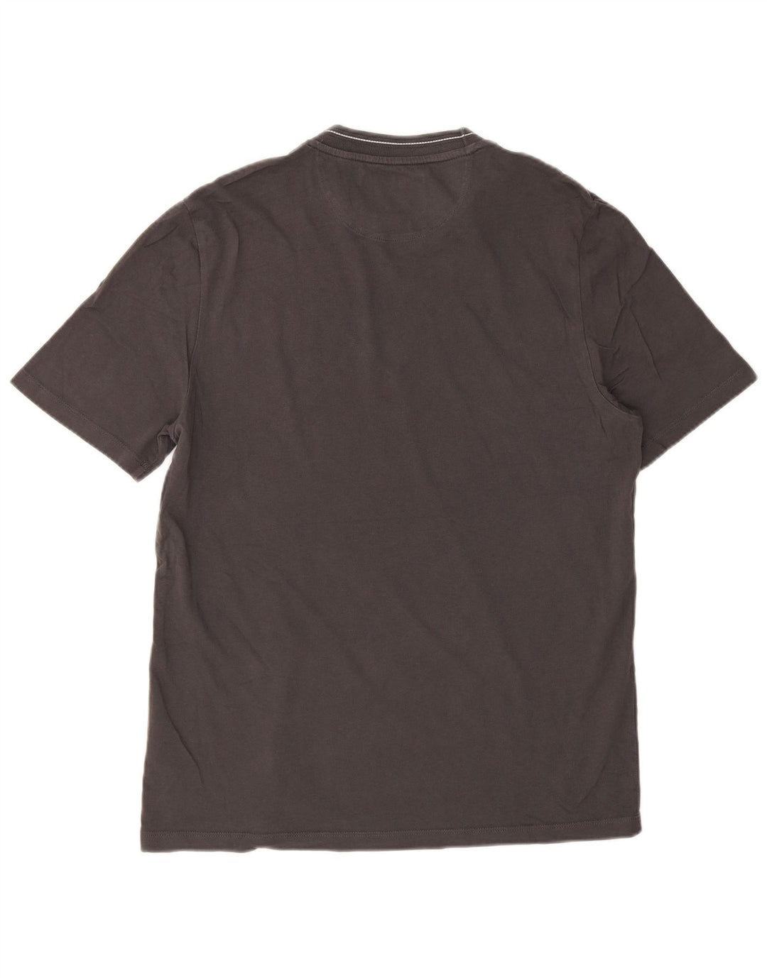 T-shirt da uomo Lyle & Scott Top in cotone grigio medio