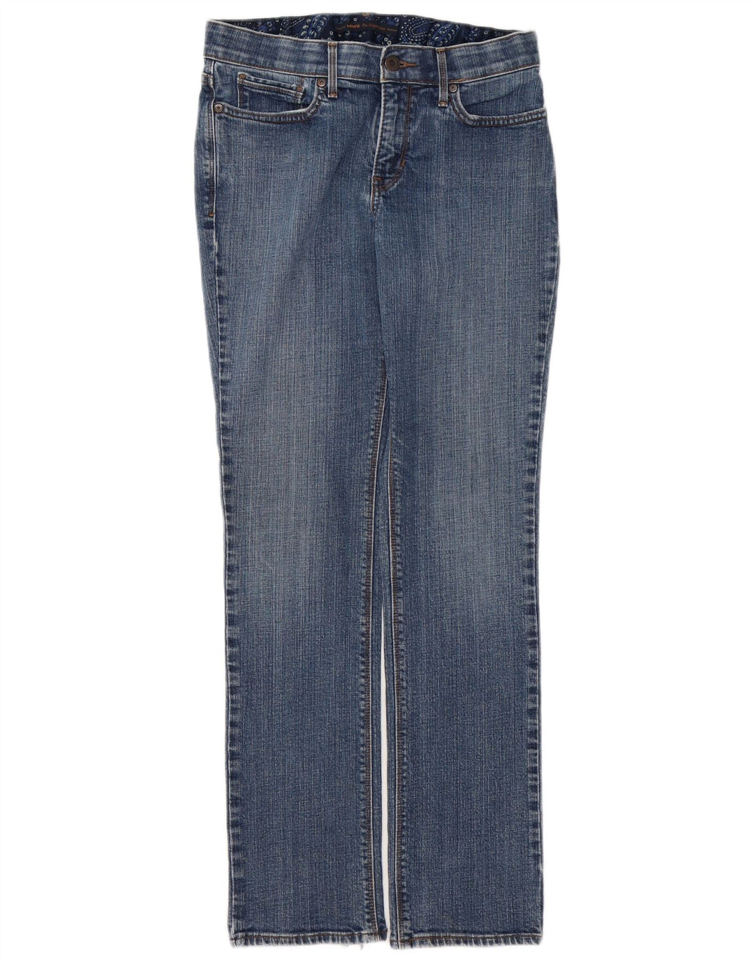 LEVI'S Jeans dritti da donna 525 US 6 medi W28 L31 cotone blu