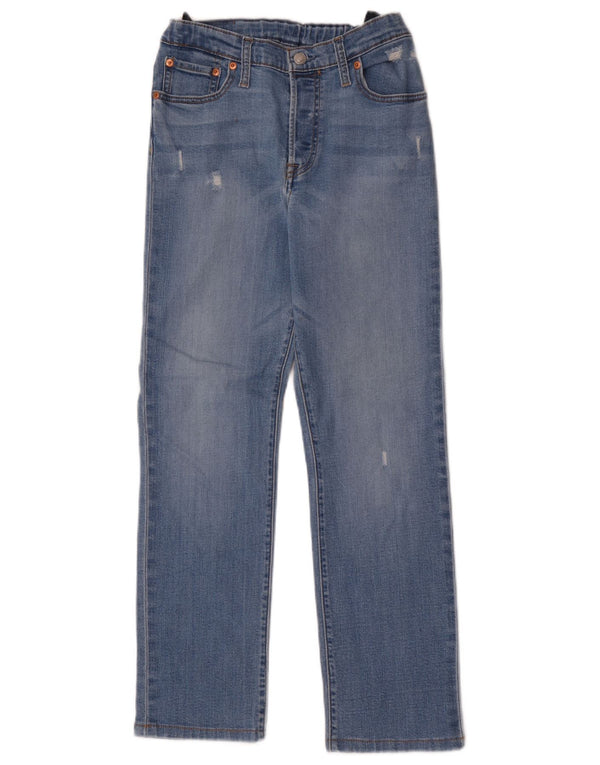 Levi's Boys 501 Distressed Straight Jeans 13-14 Years W28 L27 Blue