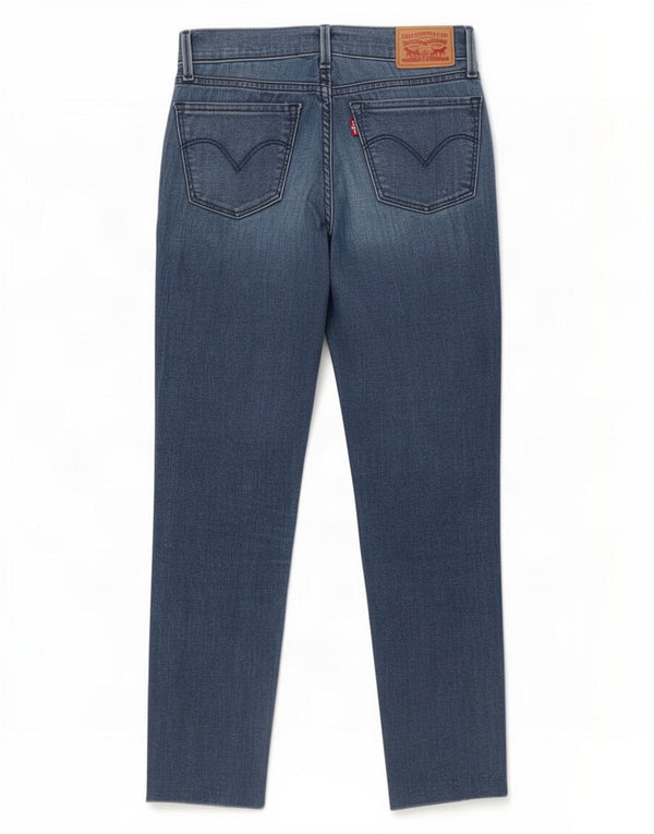 Jeans Levi's da donna 710 super skinny W24 L25 cotone blu
