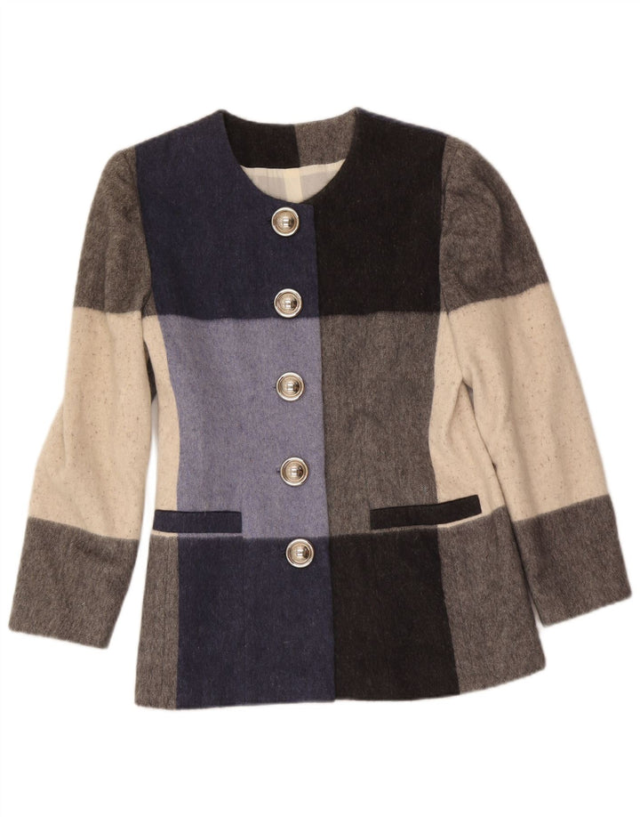 Giacca Blazer Donna Gai Mattiolo IT 46 Large Multicolore Colourblock