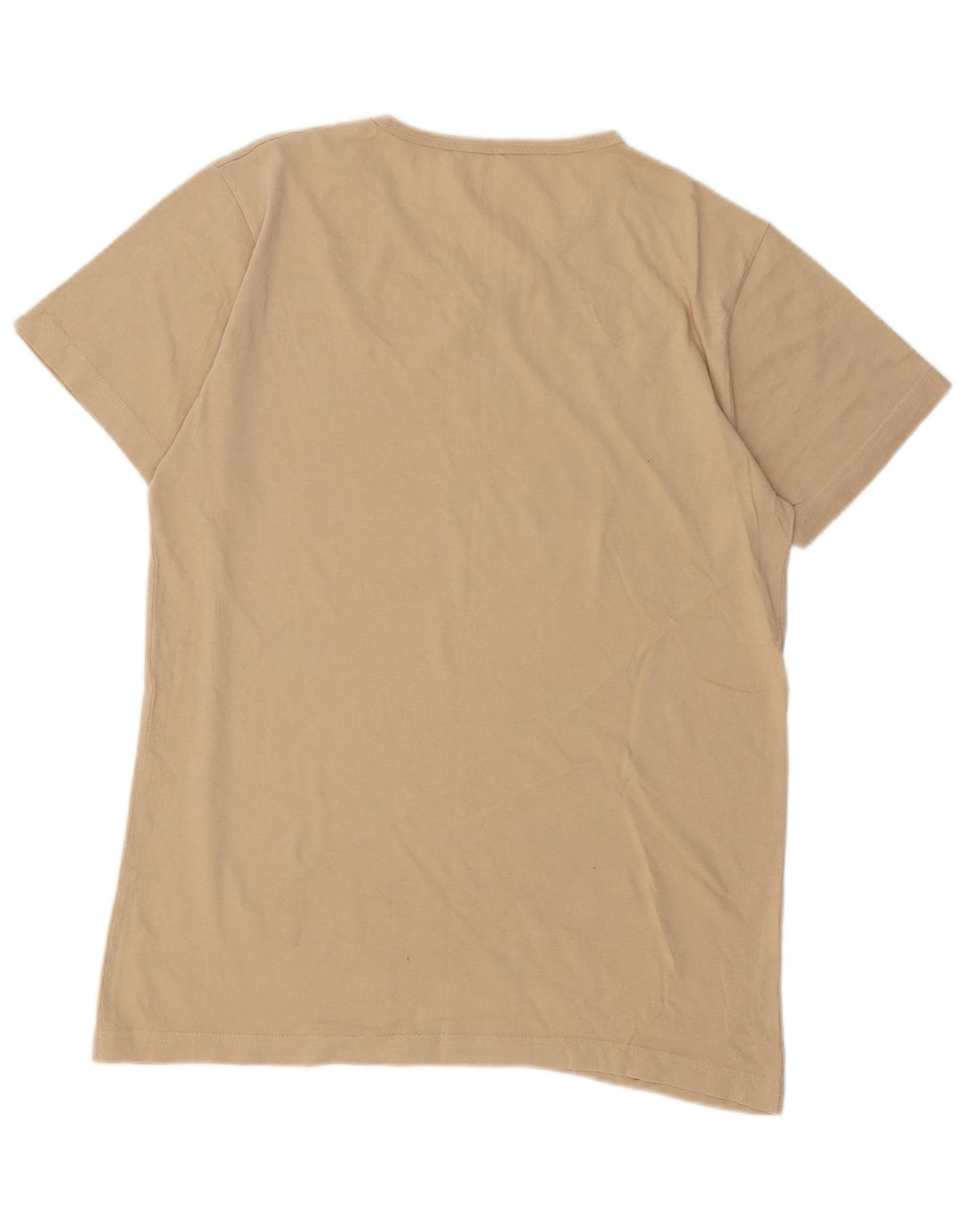 T-shirt da uomo Lyle & Scott Top in cotone beige medio