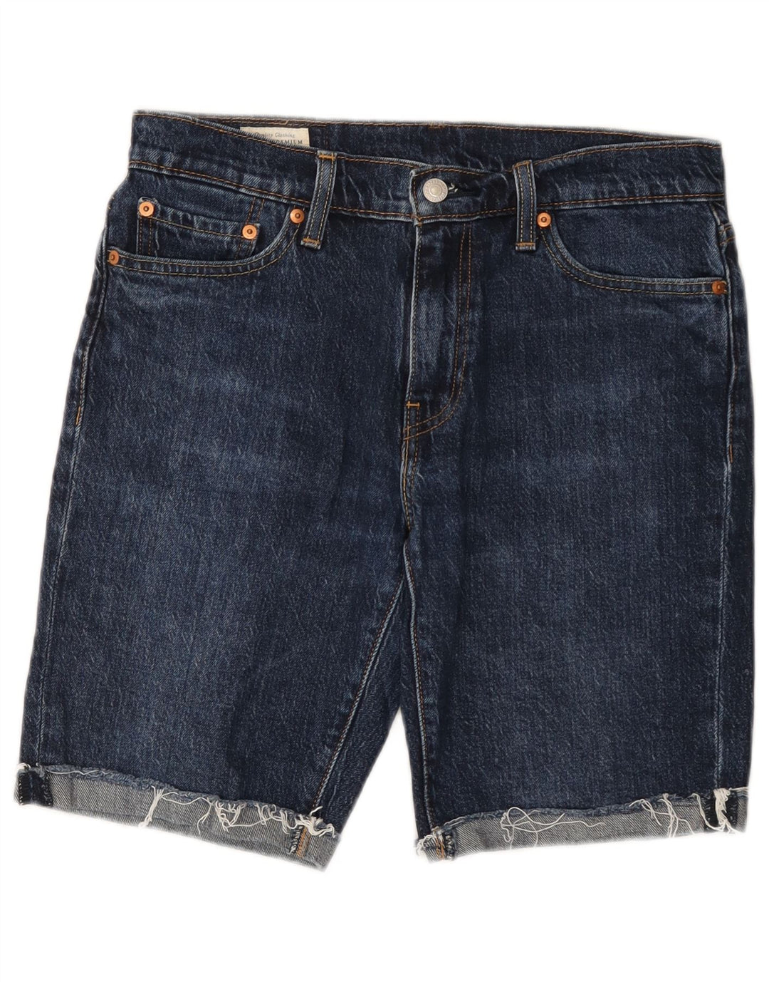 Pantaloncini di jeans Levi's 511 da uomo W30 cotone blu navy medio