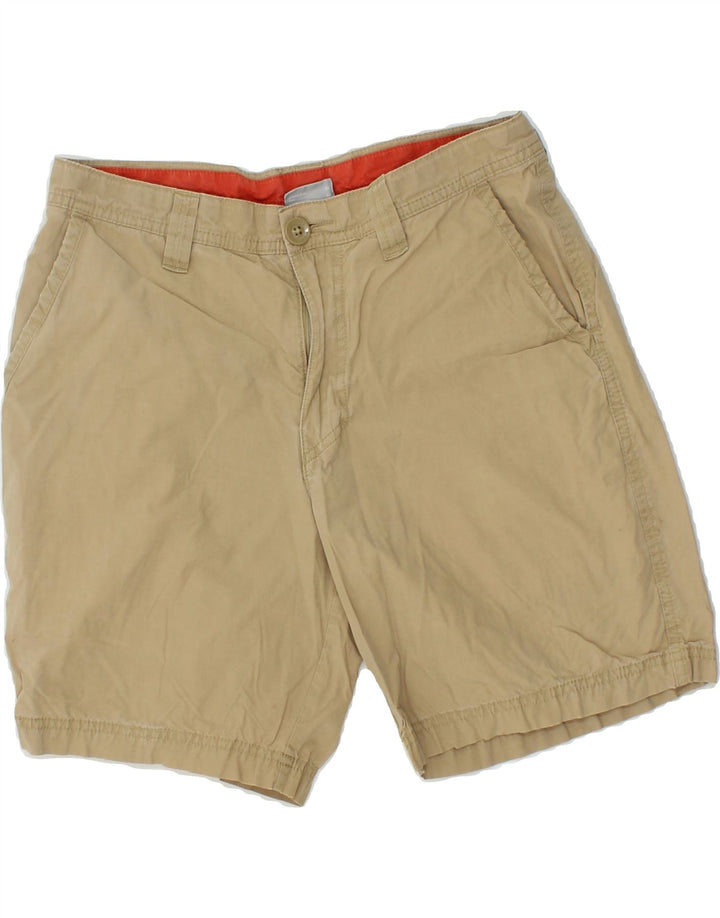 COLUMBIA Womens Chino Shorts W30 Medium  Beige Cotton Vintage Columbia and Second-Hand Columbia from Messina Hembry 