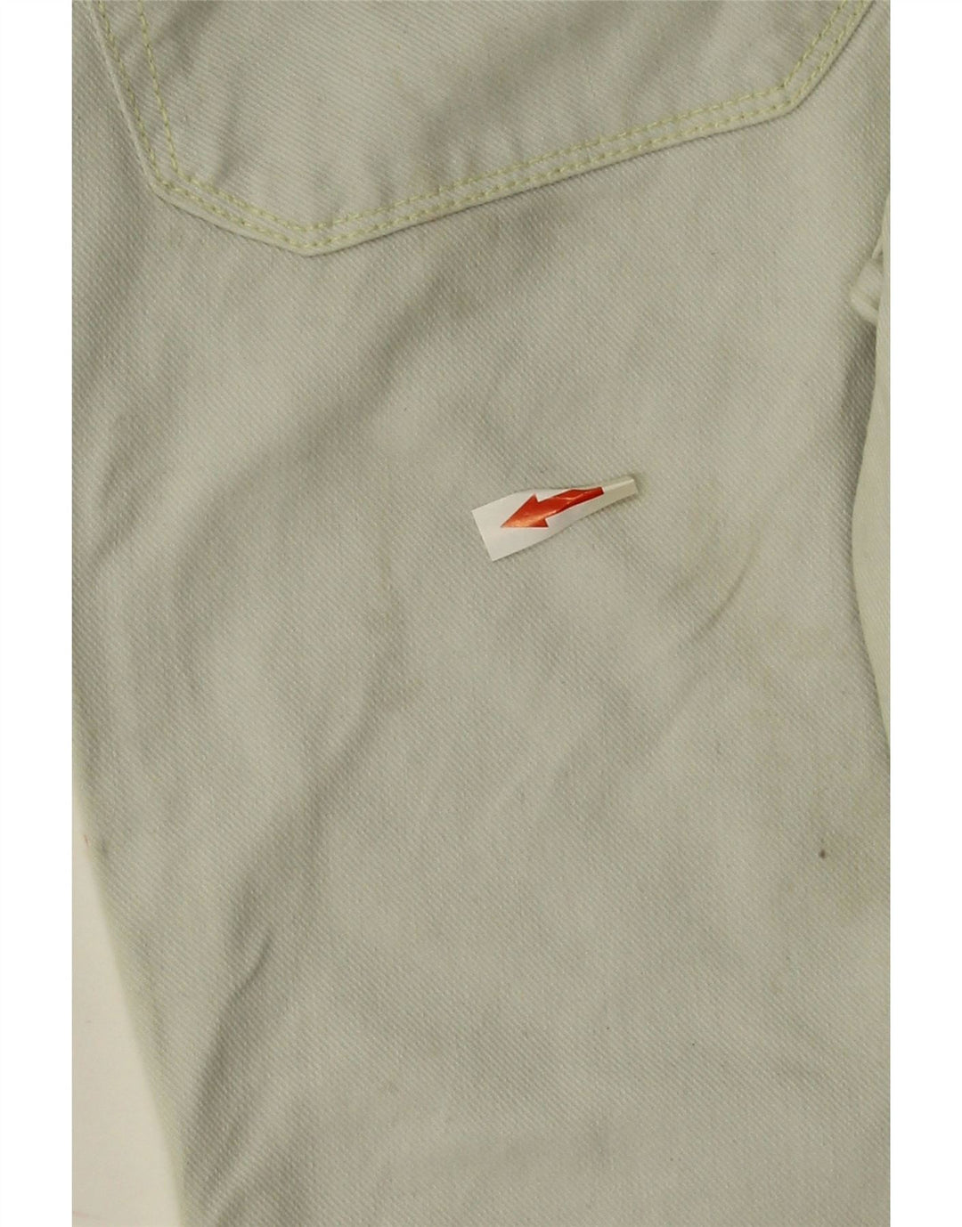 Jeans slim da donna Diesel W27 L31 cotone bianco