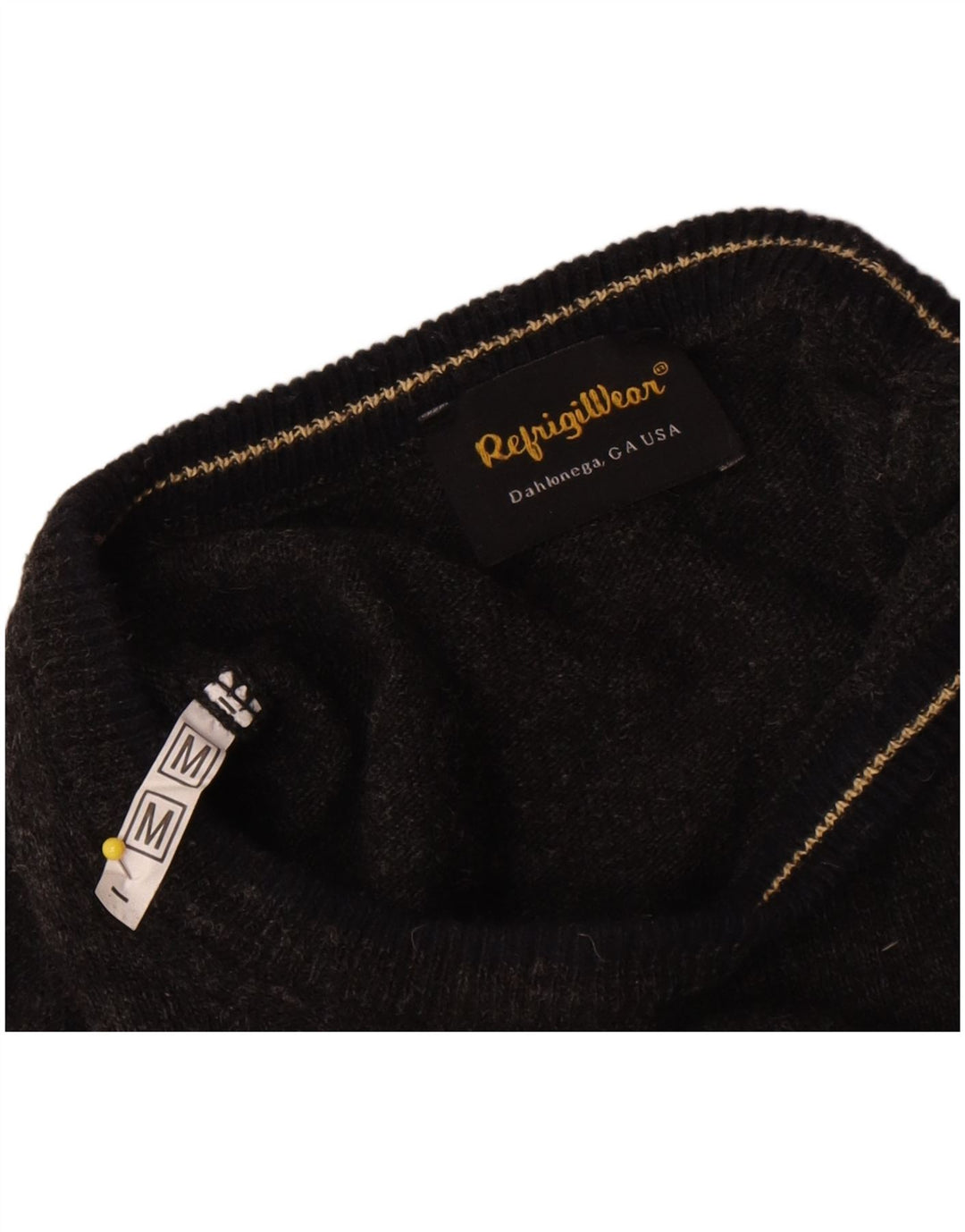 Maglione maglione girocollo da donna Refrigiwear UK 14 Grigio medio