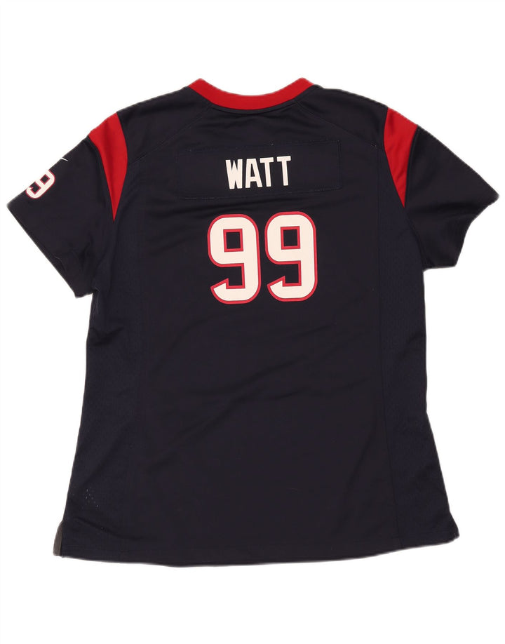T-shirt grafica da uomo Nike Houston Texans Top XL poliestere blu navy