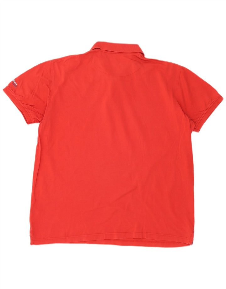 Polo da uomo Harmont & Blaine XL in cotone rosso