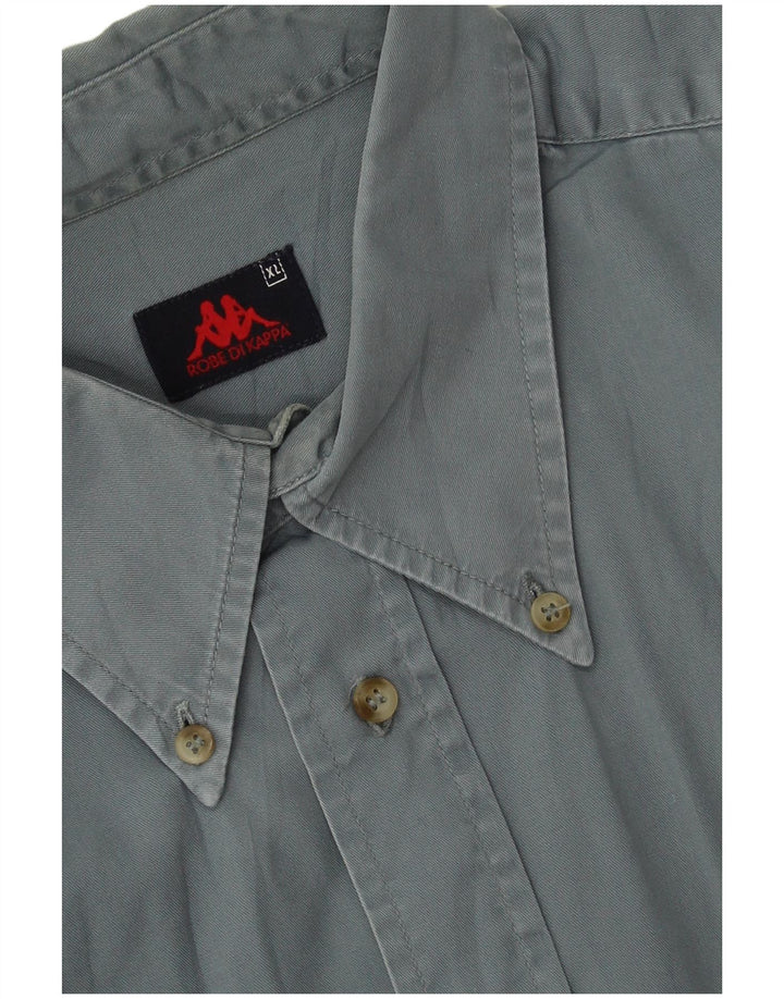 Camicia Kappa Uomo XL Cotone Blu