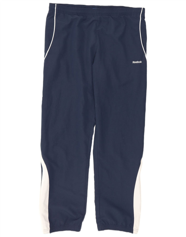 Pantaloni da tuta da uomo Reebok Joggers Small Blu Navy Colourblock