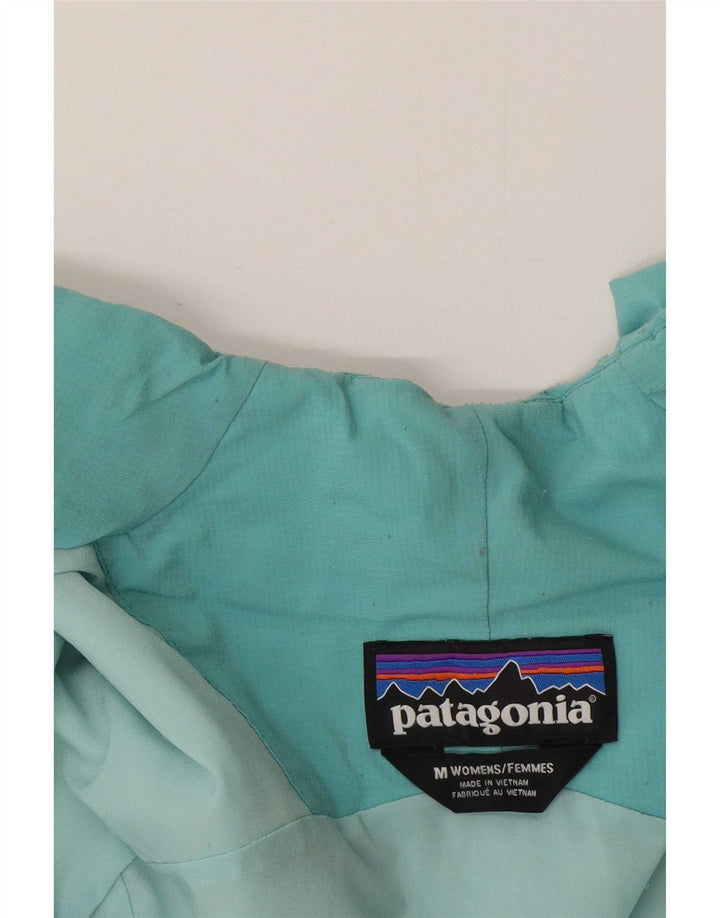 Giacca a vento da donna Patagonia UK 14 nylon verde medio