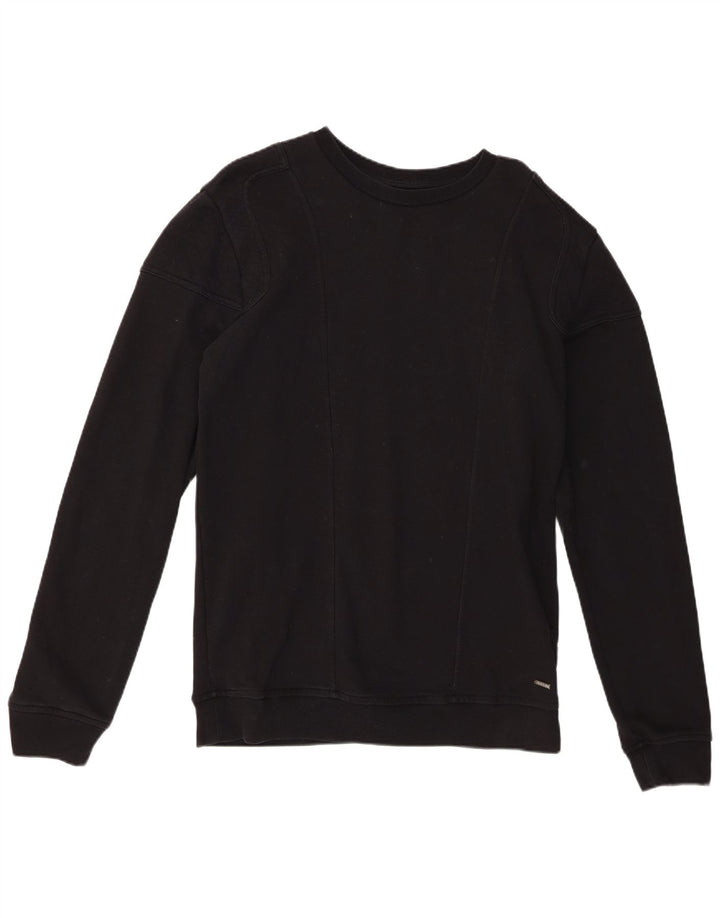 Felpa da uomo Diesel Jumper XL in cotone nero