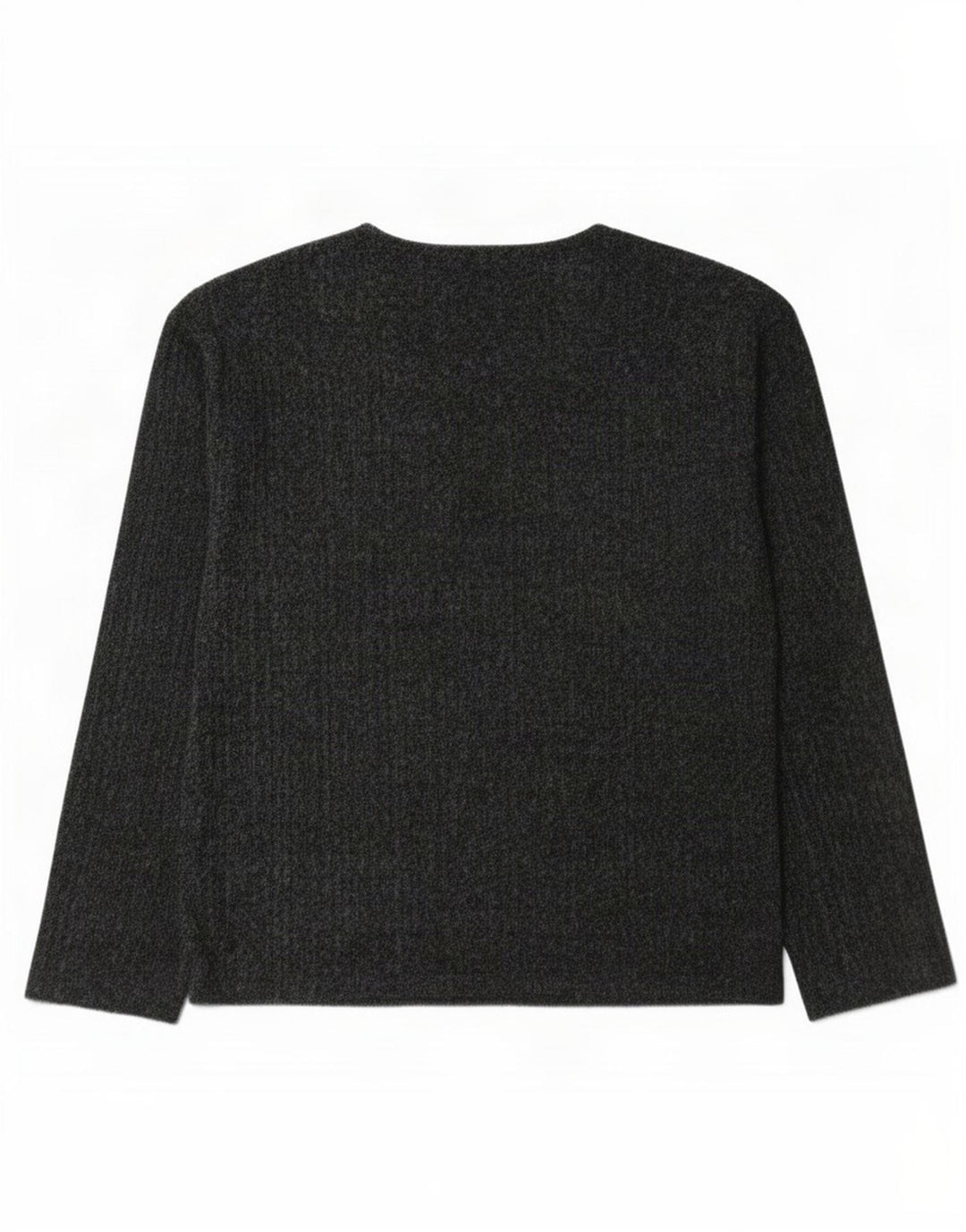 Top Zara da donna oversize a maniche lunghe UK 10 piccolo grigio