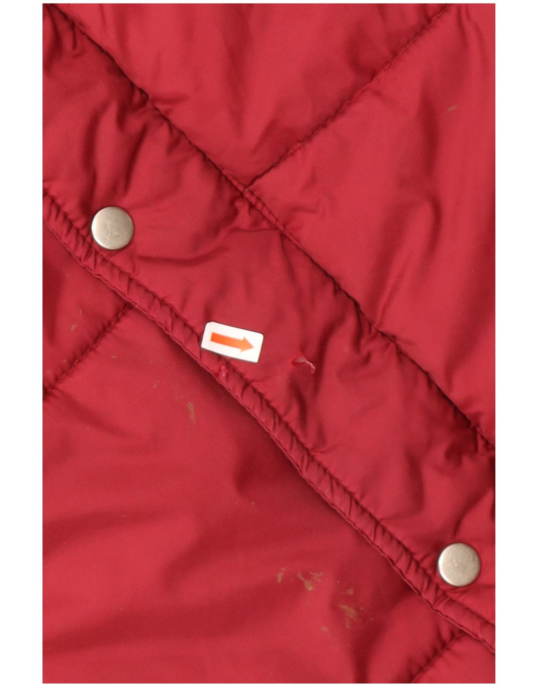 Giacca imbottita da uomo vintage UK 42 XL rossa