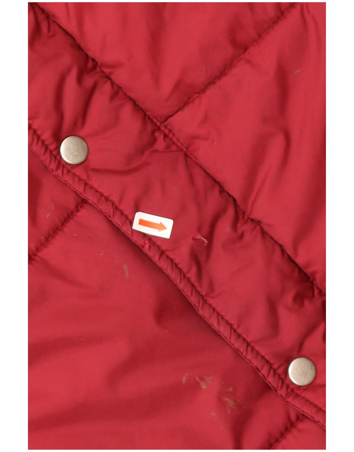 Giacca imbottita da uomo vintage UK 42 XL rossa