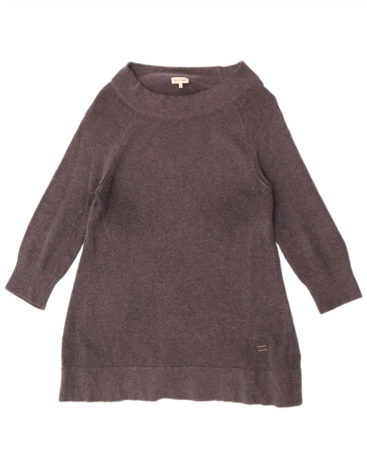 Maglione da donna con scollo a barchetta con maniche a 3/4 Henry Cottons IT 44 Grigio medio