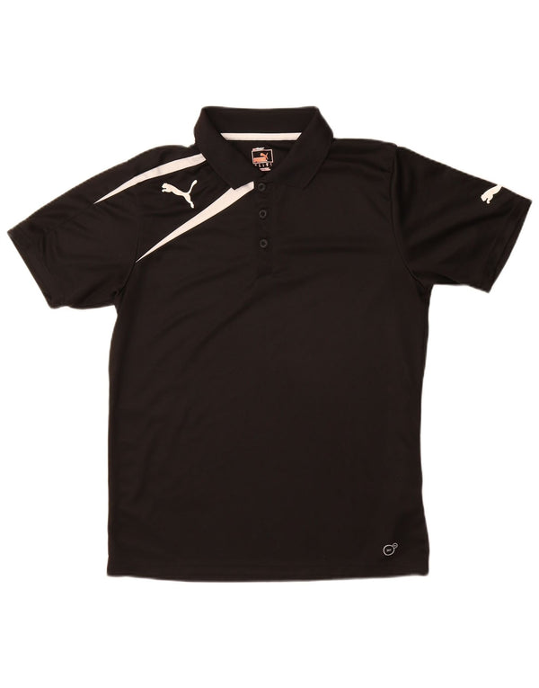 Polo grafica da uomo Puma Medium Black Colourblock