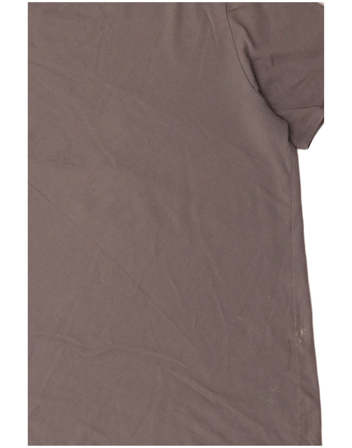 NIKE T-shirt grafica da uomo Detroit Lions Top grande in cotone grigio