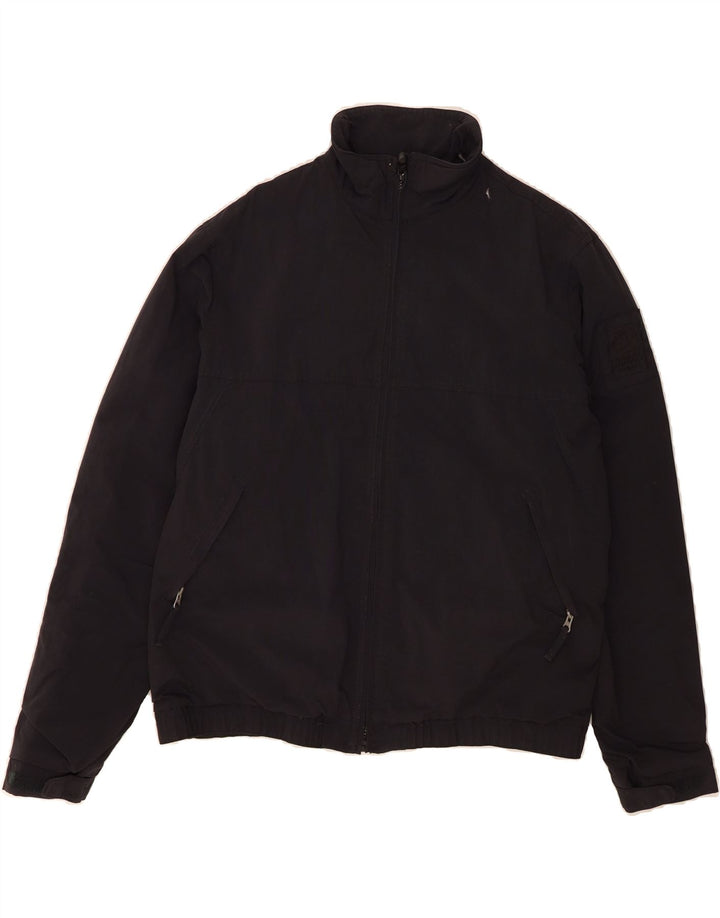 MURPHY & NYE Mens Bomber Jacket UK 42 XL Black Vintage Murphy & Nye and Second-Hand Murphy & Nye from Messina Hembry 