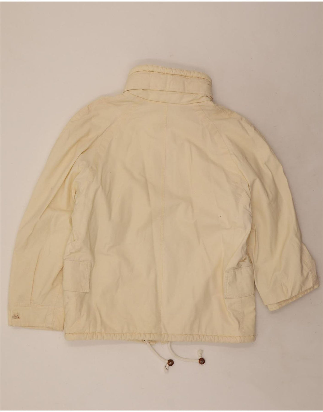 Giacca da uomo con cappuccio Ocean Star IT 54 2XL Cotone bianco sporco