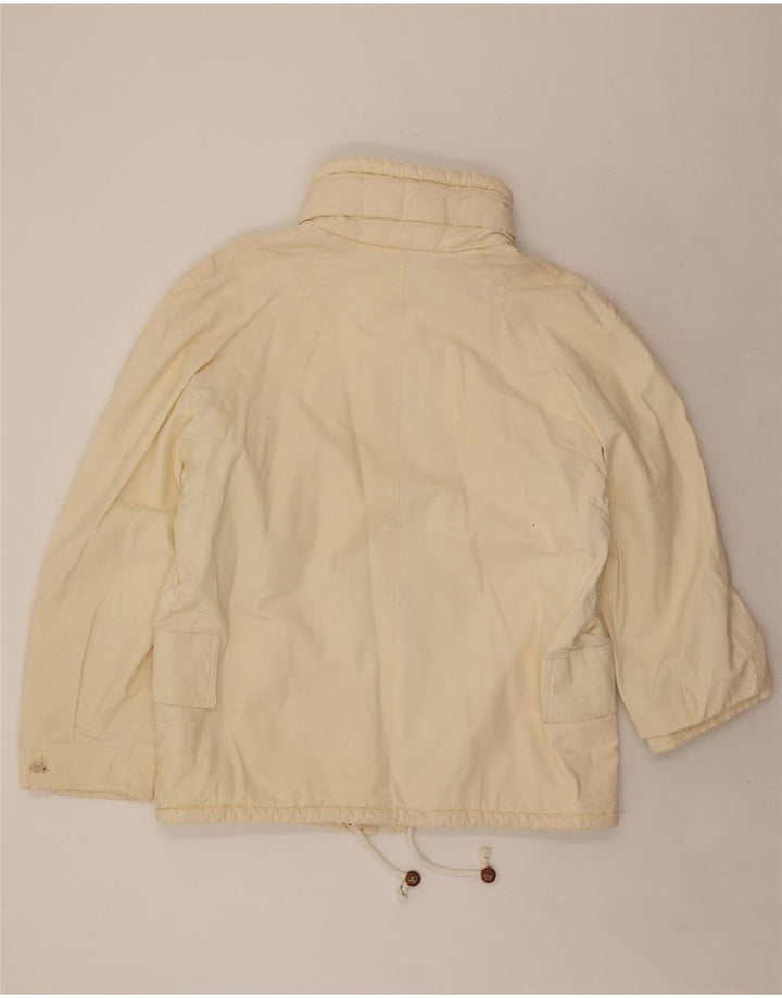 Giacca da uomo con cappuccio Ocean Star IT 54 2XL Cotone bianco sporco