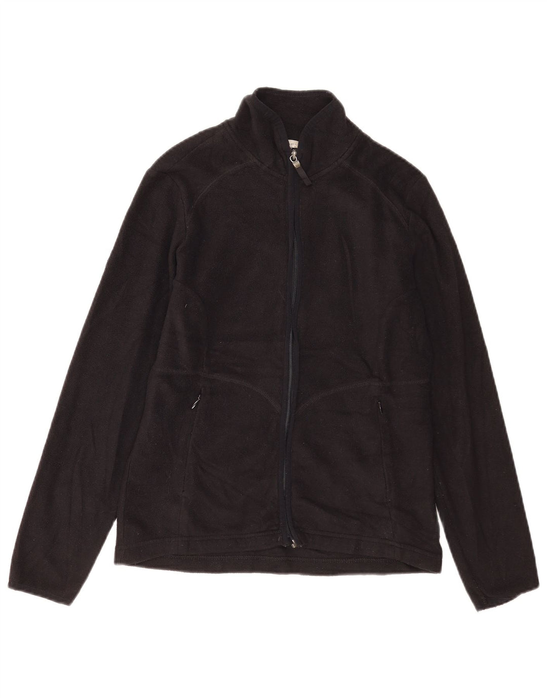Giacca in pile oversize da donna Marks & Spencer UK 10 Small Poliestere nero
