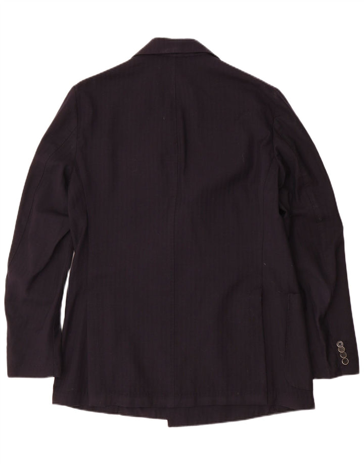 CANTARELLI Abito 2 Pezzi Doppio Petto Uomo IT 50 Large W34 L31 Blu Navy