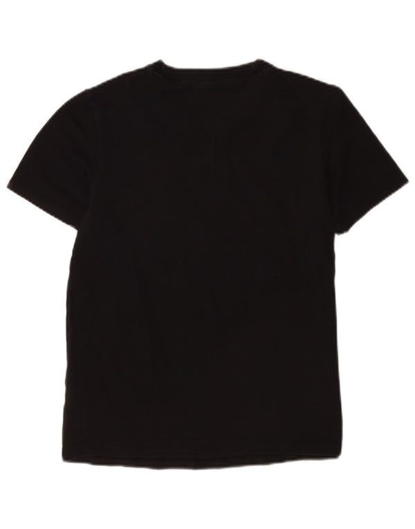 T-shirt grafica da donna Adidas Top UK 10 piccola nera