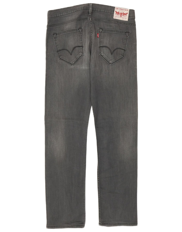 Jeans dritti da uomo Levi's W36 L34 cotone grigio