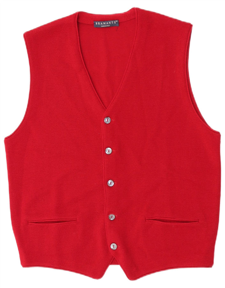 Gilet Uomo Bramante Piccolo Bordeaux Lana